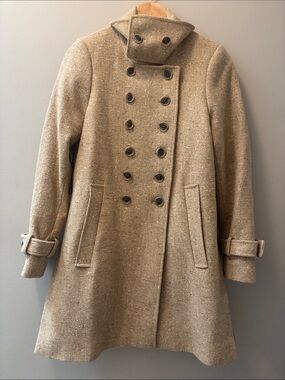 Pendleton tan size 4 wool coat
